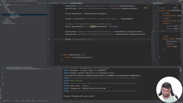 Load Balancer Java Implementation | Layer 4 using Socket смотреть онлайн