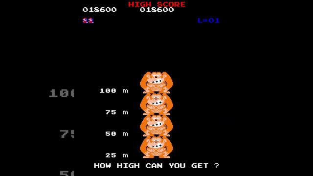 Donkey Kong (arcade MAME jp-version 60Hz) смотреть онлайн