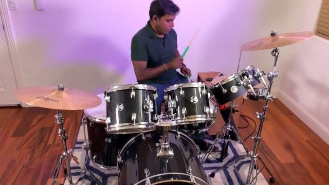 Raja Raja Cholan Naan Drum Cover | Rettai Vaal Kuruvi | Ilaiyaraja | K. J. Jesudas | Mohan