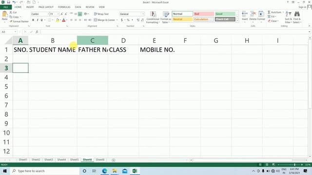 Resize Columns and Rows in Excel| how to increase row height in excel| autofit merge cell row heigh смотреть онлайн