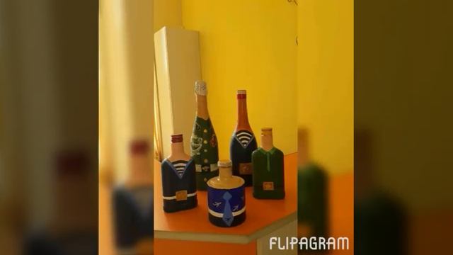 Мастер-класс по росписи бутылок к 23 февраля смотреть онлайн