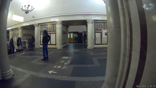 Именные поезда метро на кольцевой линии // 9 декабря 2017 года смотреть онлайн