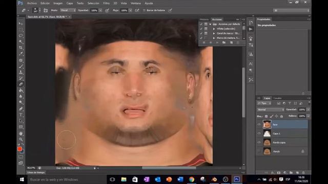 TIPS PARA CREAR FACES PARA PES 2017 смотреть онлайн