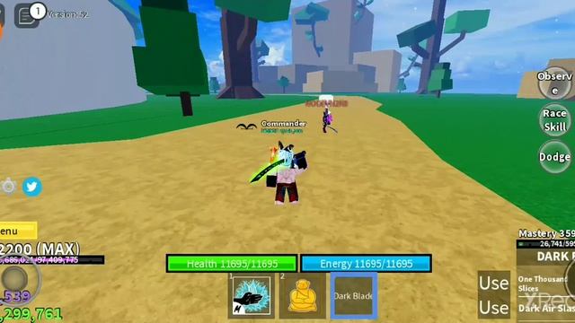 Blox Fruit| Combo blade và karate v2 PE смотреть онлайн