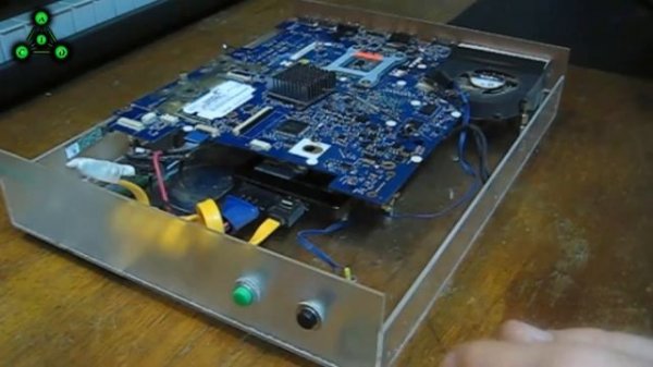 Mini PC из ноутбука (перезалито)