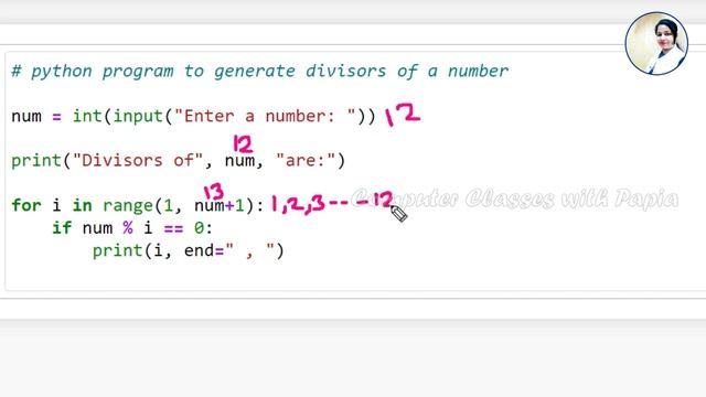 How to find all the divisors of a number in Python | python find divisors смотреть онлайн