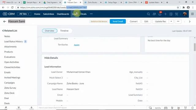 Link a lead to campaigns record automatically using Zoho CRM custom function with Deluge Script смотреть онлайн