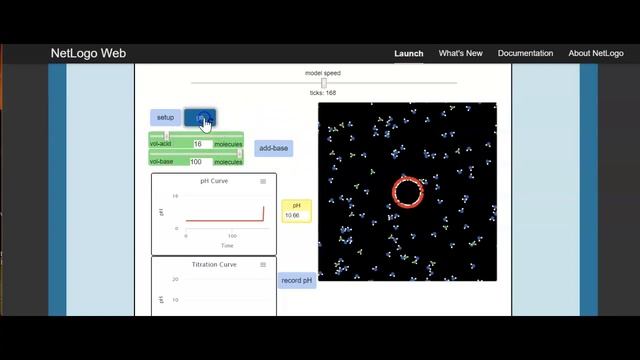 Using Netlogo Web Interface смотреть онлайн