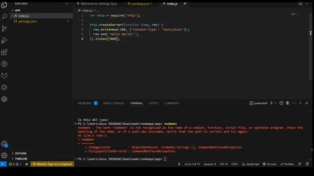 Building Your First Node.js Application: Project Setup Walkthrough || #2 || Sutharrsh смотреть онлайн