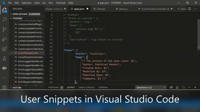 Visual Studio Code Tips - User Snippets vs Code Snippets in Visual Studio Code смотреть онлайн
