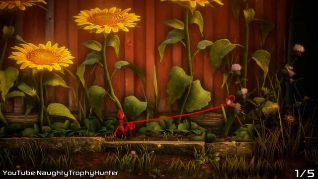 Unravel - No stone unturned Trophy / Achievement / Глава 1 - Thistle and Weeds. смотреть онлайн