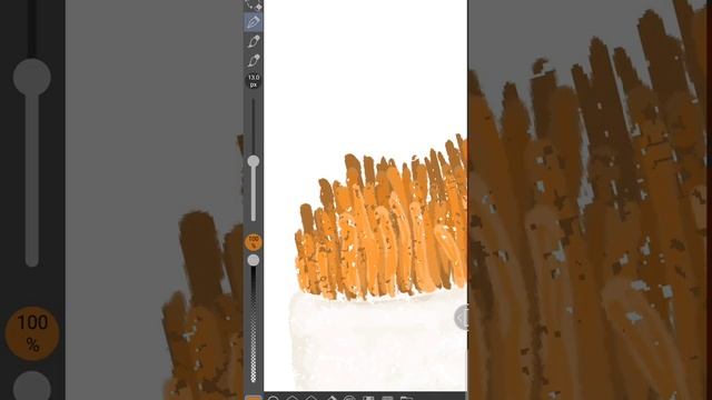 Time-lapse mushroom study- #Funguary prompt 5- cordyceps militaris #draweveryday2022 #timelapseart смотреть онлайн