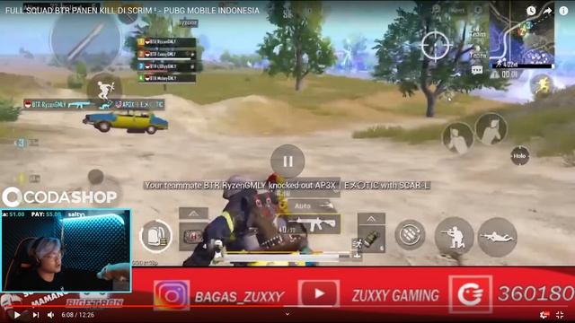 JAGO BGT BACA SITUASI MAP! ANALISA OBSERVER TERBAIK INDONESIA ZUXXY! - PUBG MOBILE INDONESIA смотреть онлайн