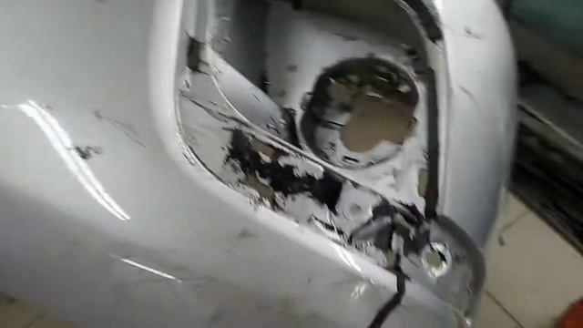 Ремонт бампера Ниссан Тиида смотреть онлайн