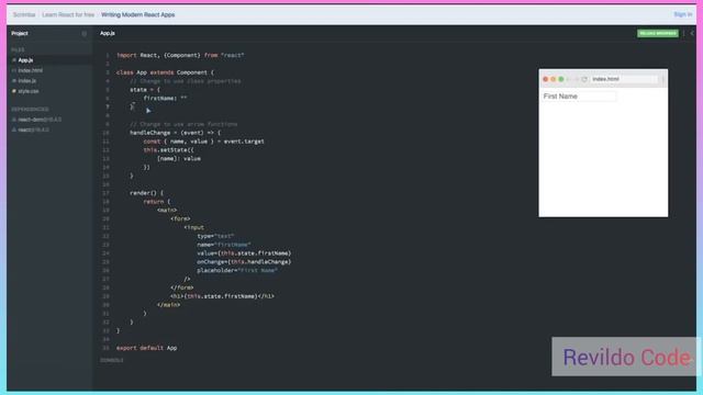 Writing Modern React Apps | React JS Course for Beginners | React JS Tutorial | #revildo_code смотреть онлайн