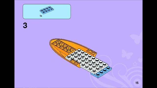LEGO Friends 3937 - Olivia's Speedboat - Building Instructions смотреть онлайн