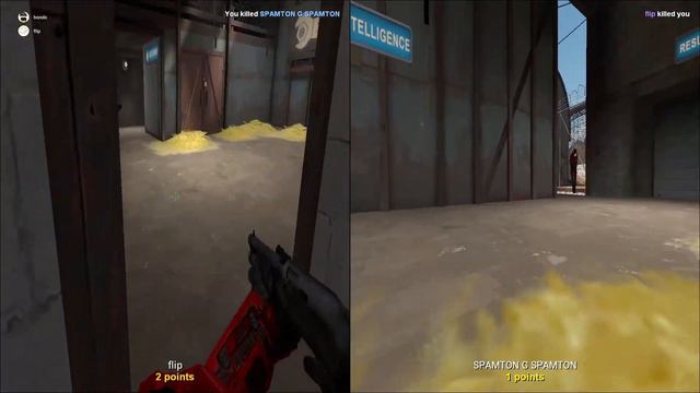 split screen mod in gmod with @The Legendary Flip! смотреть онлайн