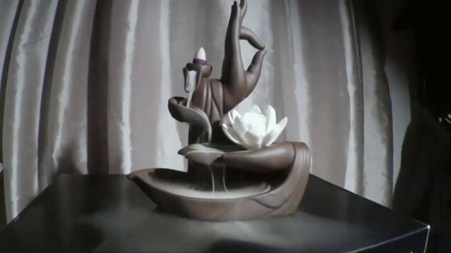 Backflow Incense Burner || Zen Lotus смотреть онлайн