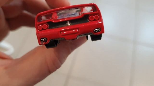 Редкая машинка на треке Хот Вилс! Обзор Ferrari F50 от Bburago. Очень красивая Феррари смотреть онлайн