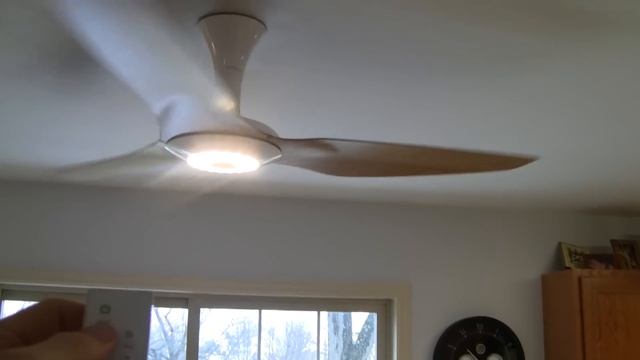 Haiku Ceiling Fan [Woosh] [LED Lights] [bamboo], by Big Ass Fans, most efficient Ceiling fan смотреть онлайн