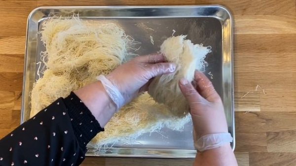 Ղադաիֆ ??? Кадаифи ??? Delicious Kadaif Recipe ? Stuffed Kadaifi