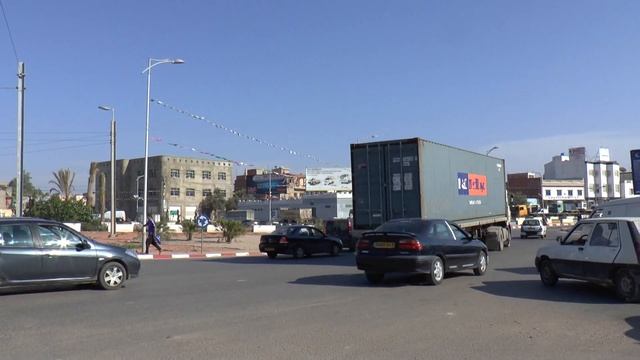TRUCKS IN ORAN ALGERIA SEPTEMBER 2013