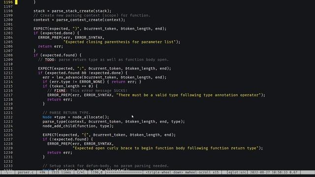 Compiler from scratch, for fun :p | If/Else Contexts, BugFixing, and More | 021 смотреть онлайн