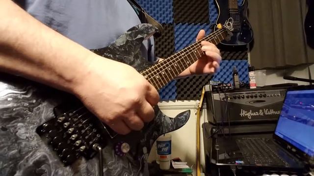 Ibanez guitar re-assemble & New song смотреть онлайн