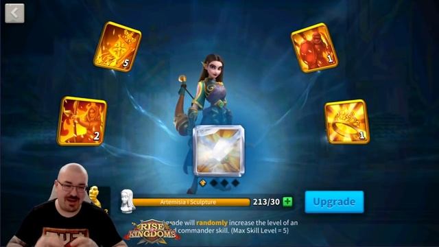 MAX Skill Artemisia I an Amazing archer commander for garrison and field battles - Rise of Kingdoms смотреть онлайн