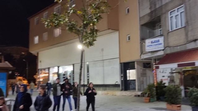 Ночной Стамбул. Город не спит.