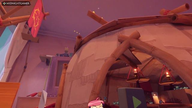 Tinykin ➤ #3 ➤ Город Санкт-Ар ➤ Осмотрели храм, диван • Доставили диск и кнопку для CD-проигрывател