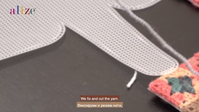 Alize Burcum Batik Ile Motif Çanta • Motif Bag • Сумка с мотивом