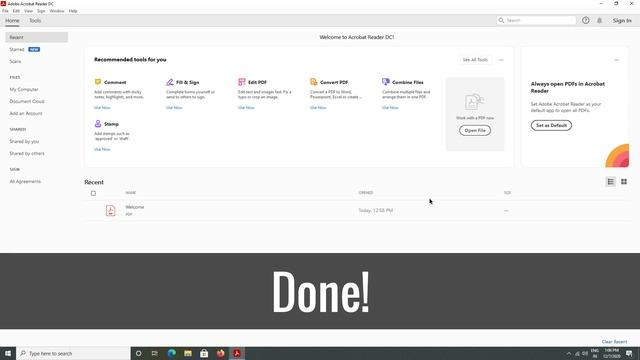 How To Fix Adobe Acrobat Reader There Was An Error Opening This Document This File Cannot Be Found смотреть онлайн