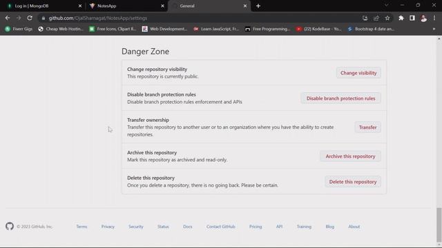 How to delete a GitHub repository? смотреть онлайн