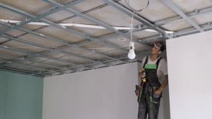 каркас П 113 от Knauf с отвязкой по периметру