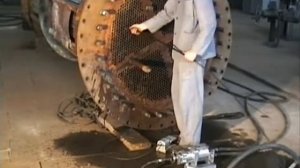 Крот- Крок, гидро-механическая очистка кожухотрубных теплообменников