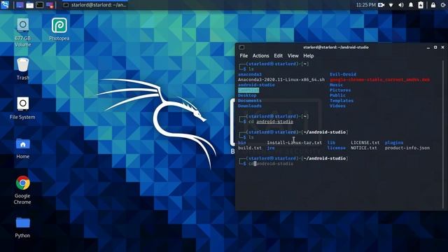 How to Install and run Android Studio in Kali Linux || Kali Linux || Android Studio смотреть онлайн