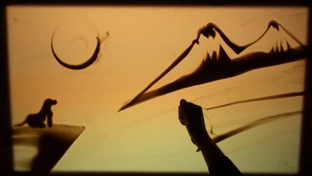 "Home is where the heart is" - אילנה יהב A Sand Art by Ilana Yahav. смотреть онлайн