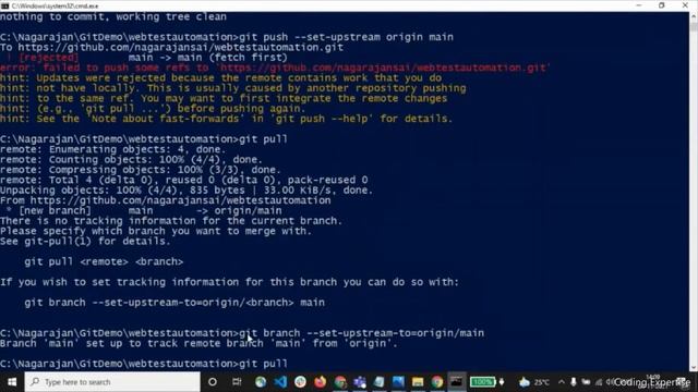 Git Basic Commands | Git Tutorial for Beginners | Git & GitHub | Git Basics for Automation смотреть онлайн