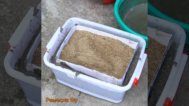 5 вазона из цемента. Поделки для сада и дачи смотреть онлайн