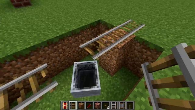 Minecraft: RailCRAFT Часть 4 -  Железная дорога.