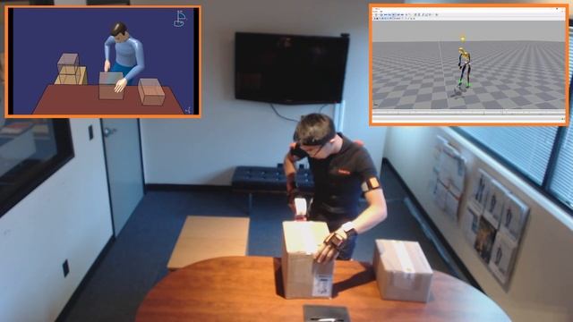 Real-time ergonomics using Xsens and Haption смотреть онлайн