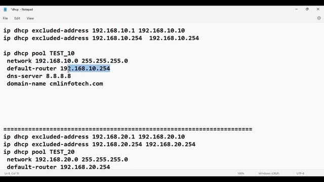 | CML INFOTECH | CCNA-05 | Switching | DHCP | Day 12 | Part- 01 | смотреть онлайн