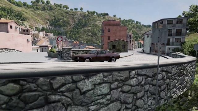 BeamNG Drive – Cars vs Stairs #1 смотреть онлайн