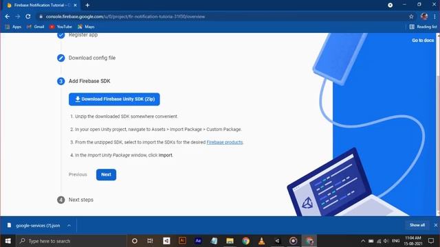 Firebase Push Notifications in Unity 2020 смотреть онлайн