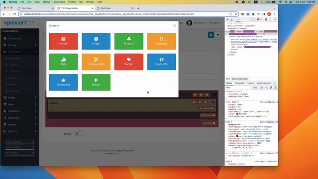 Opencart 4 Tutorial Part 1: How to change layout and add slider. Easily and without coding! смотреть онлайн