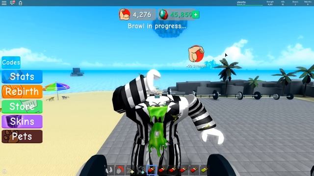 *Codes* Roblox Weight Lifting Simulator - Become Strongest In The Server смотреть онлайн