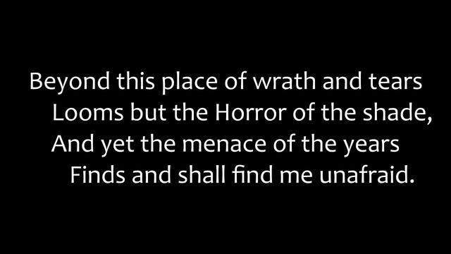 Invictus By William Ernest Henley (Poetry Recitation With American English Pronunciation)