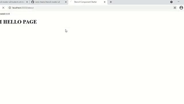 STENCIL JS - ROUTING смотреть онлайн