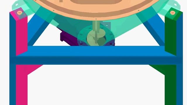 Mélangeur discontinu - Vue 3D du mélangeur смотреть онлайн